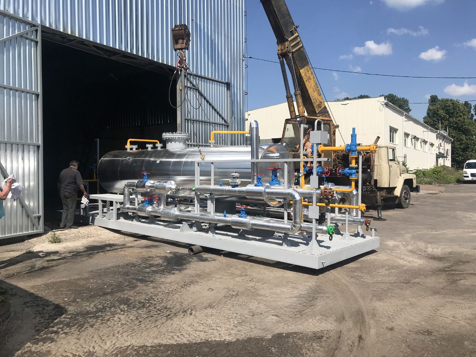 Блоки дегазації рідини